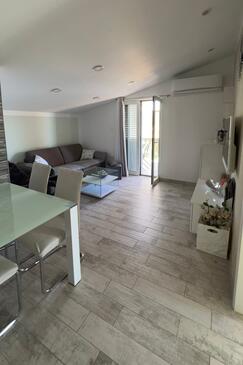Vodice, Гостиная в размещении типа apartment, доступный кондиционер и WiFi.