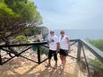 Vodice, Vodice, Хозяева 24913 - Апартаменты с галечным пляжем.