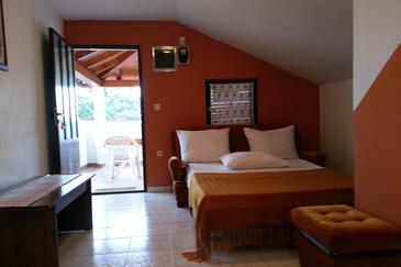 Valbandon, Salon dans l’hébergement en type apartment, climatisation disponible et WiFi.