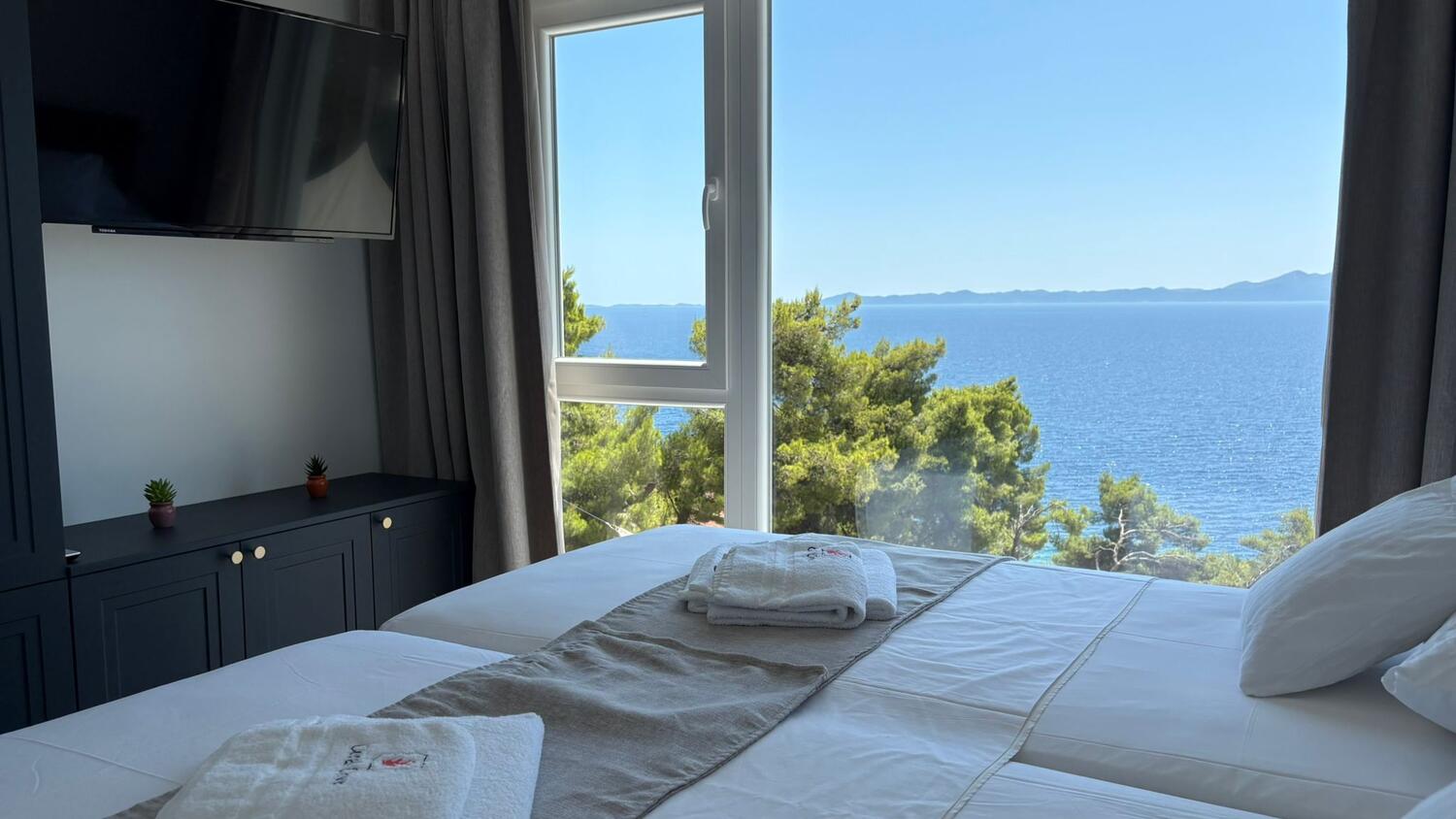 Maison pour la famille près de la mer et avec la piscine Brna - Vinacac, Korcula - 24999