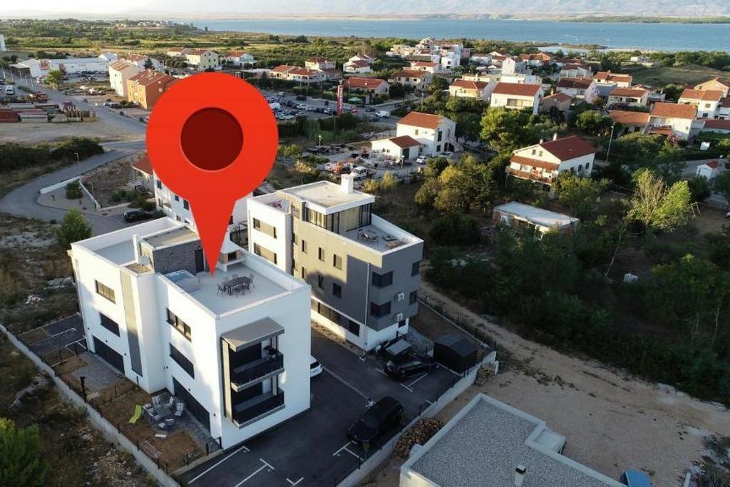 Apartment with terrace and balcony Nin, North Dalmatia