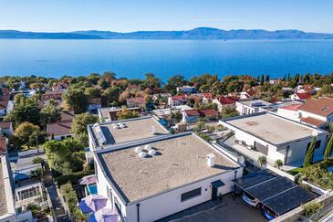 Njivice, Krk, Property 25033 - Apartments with pebble beach.