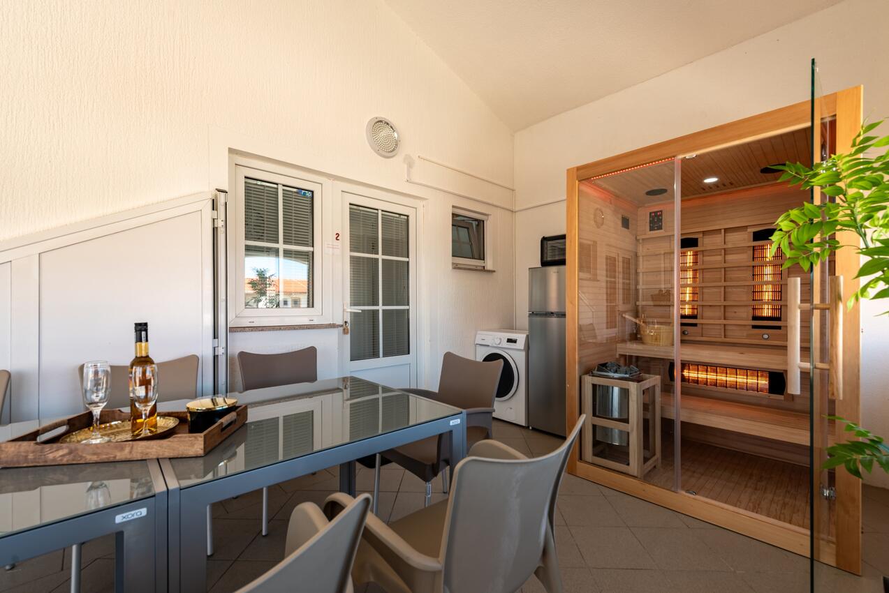 Dvoupokojový apartmán Vir (A-25042-b)