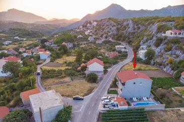 Apartment mit Terrasse Kostanje, Mitteldalmatien