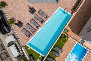 House with terrace Vodice, North Dalmatia