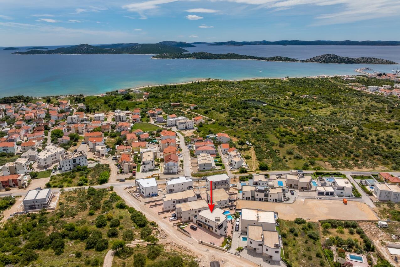 House with terrace Vodice, North Dalmatia