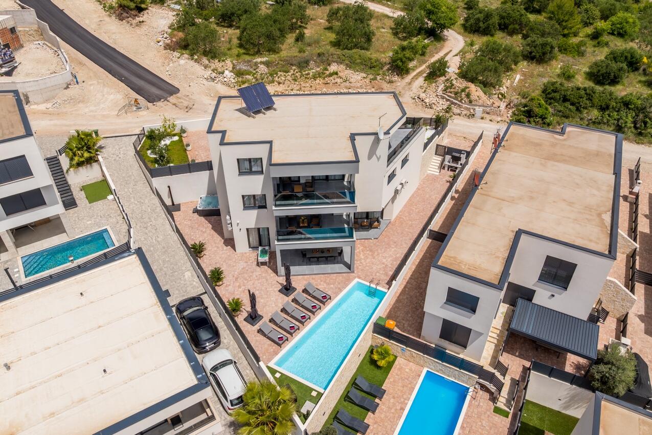 House with terrace Vodice, North Dalmatia