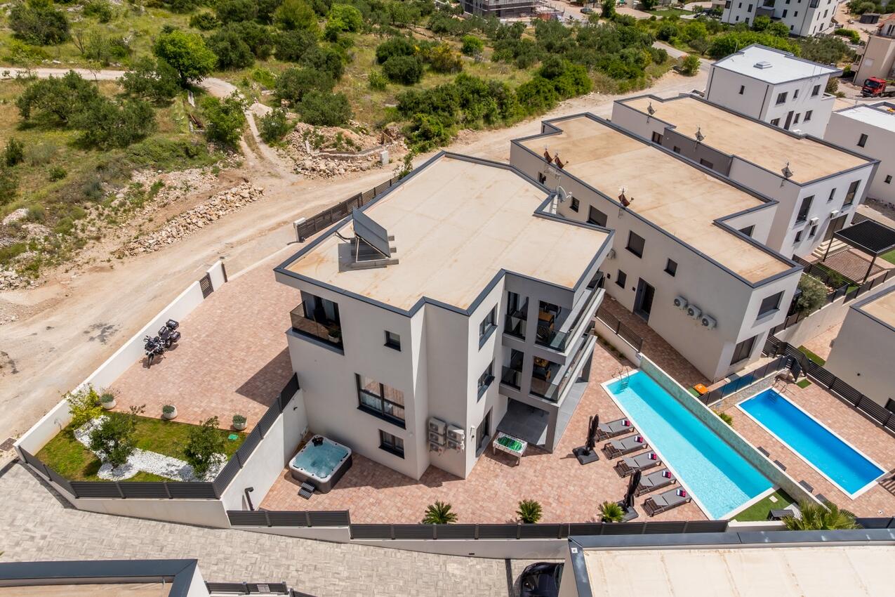 House with terrace Vodice, North Dalmatia