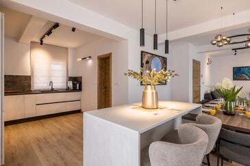 House with terrace Vodice, North Dalmatia