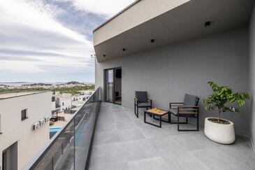 House with terrace Vodice, North Dalmatia