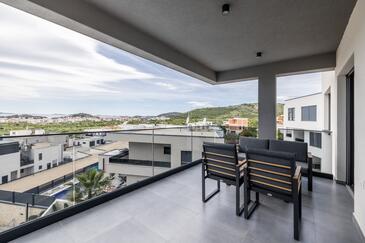 House with terrace Vodice, North Dalmatia