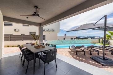 House with terrace Vodice, North Dalmatia