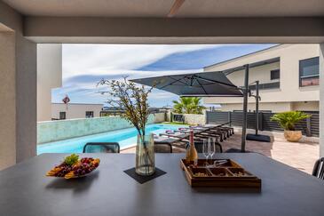 House with terrace Vodice, North Dalmatia