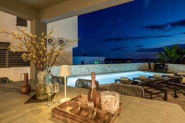 House with terrace Vodice, North Dalmatia