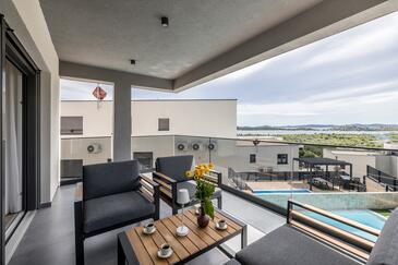 House with terrace Vodice, North Dalmatia