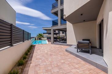 House with terrace Vodice, North Dalmatia