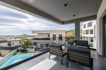 House with terrace Vodice, North Dalmatia