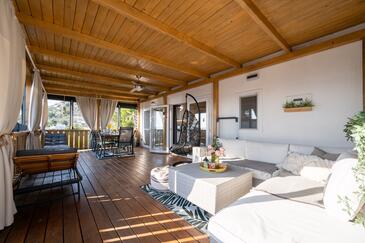 Kétszobás apartman Pakostane, Biograd (A-25107-a(