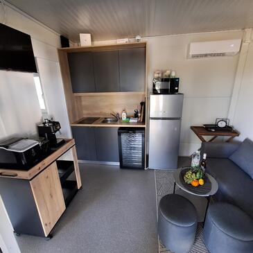 Apartmány s bazénem Klenovica, Novi Vinodolski - 25113