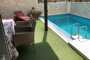 House with terrace Rogoznica, North Dalmatia