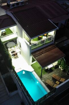 House with terrace Rogoznica, North Dalmatia