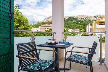 Apartmány s parkoviskom Baška, Krk - 25249