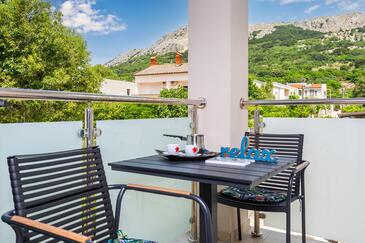 Jednoizbový apartmán Baška (Krk) (A-25249-b(