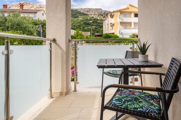 Apartmány s parkoviskom Baška, Krk - 25249