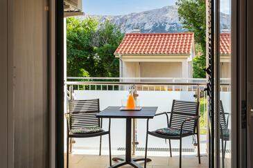 Apartmány s parkoviskom Baška, Krk - 25249