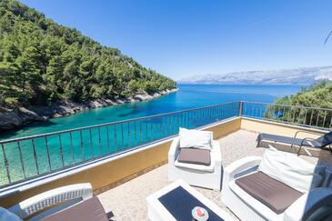 Dvosobni apartman Uvala Mala Pogorila, Hvar (A-25261-e(