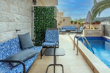 Appartements avec piscine pour les familles avec enfants Hvar - 25388