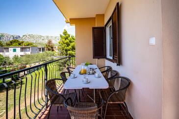 Dvoupokojový apartmán Seline, Paklenica (A-25504-b(