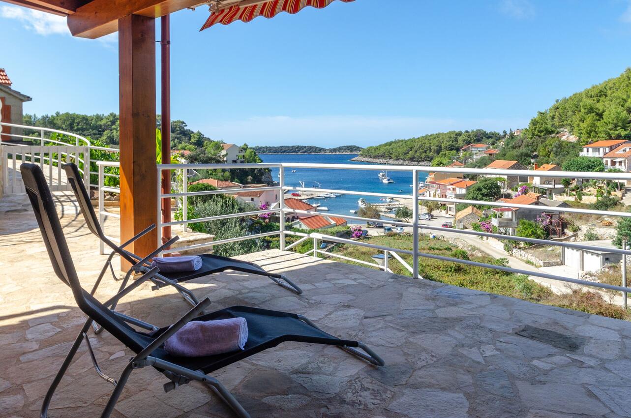Dwupokojowy apartament Grscica (Korcula) (A-25519-a)