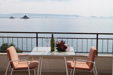 Apartmani uz more s bazenom Seget Vranjica (Trogir) - 2571