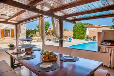 Maison pour la famille avec la piscine Barban, Sredisnja Istra - 26121