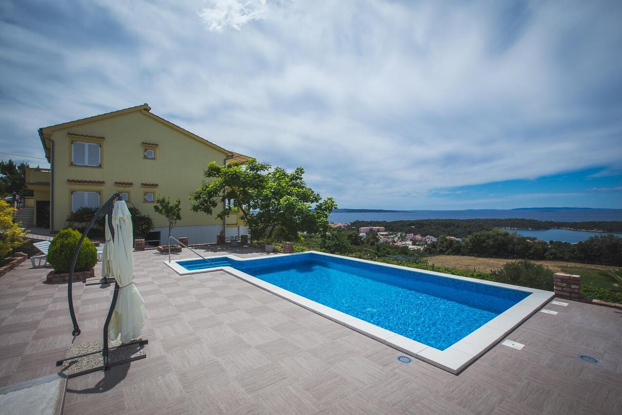 Apartamenty z basenem Rab - 26128