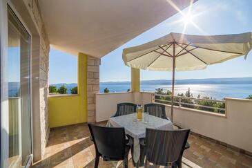 Kétszobás apartman Lokva Rogoznica, Omis (A-26136-b(