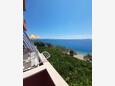 Podgora, Terasa 2 - pogled v nastanitvi vrste apartment, WiFi.
