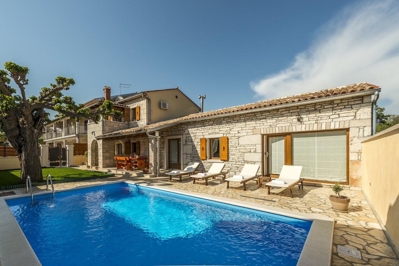 Feriehus med swimmingpool Sveti Lovrec, Sredisnja Istra - 26249