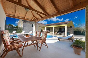 Holiday house with a swimming pool Lovinac, Novigrad - 26307