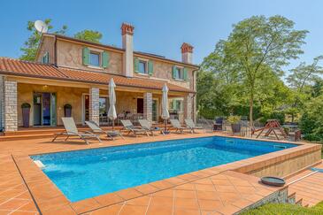 Casa con piscina per famiglia Nedescina, Istria Centrale - Središnja Istra - 26312 Adriatic.hr