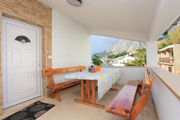 Tweekamerappartement Drasnice, Makarska (A-2644-a)