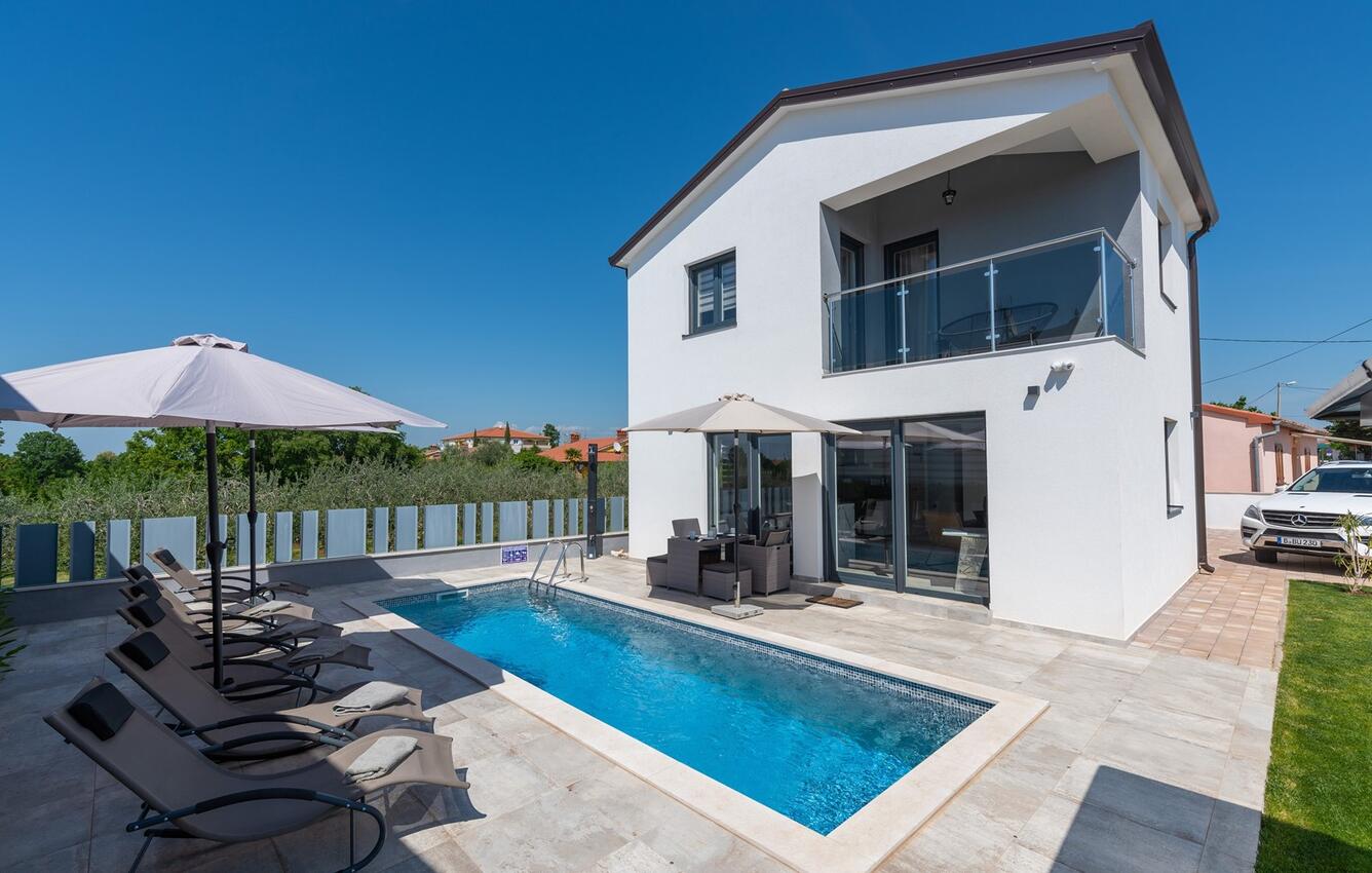 Rodinný dům s bazénem Žbandaj, Poreč - 26610