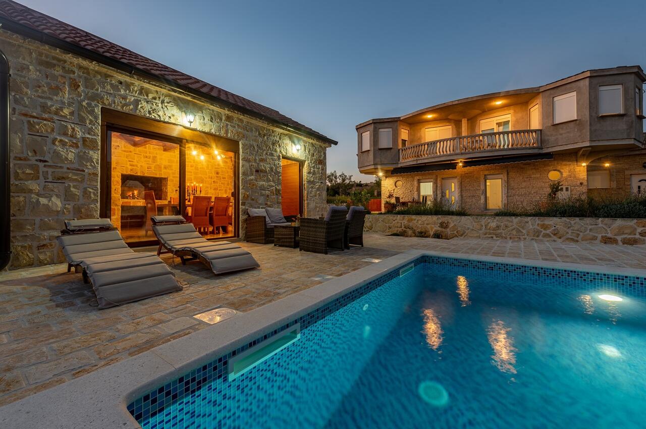 Casa familiar con piscina Slivnica, Zadar - 26747