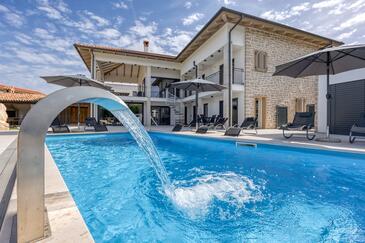 Ferienwohnungen mit Pool für Familien Matohanci, Sredisnja Istra - 26901 Adriatic.hr