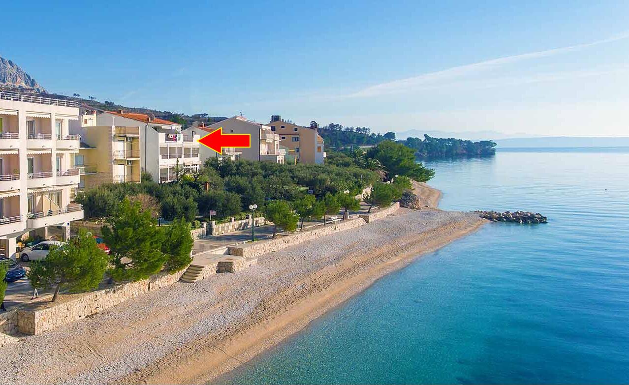 Obiekt - Apartamenty nad morzem Tucepi, Makarska