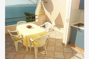 1-Zimmer-Ferienwohnung Bratus, Makarska (A-2696-b(