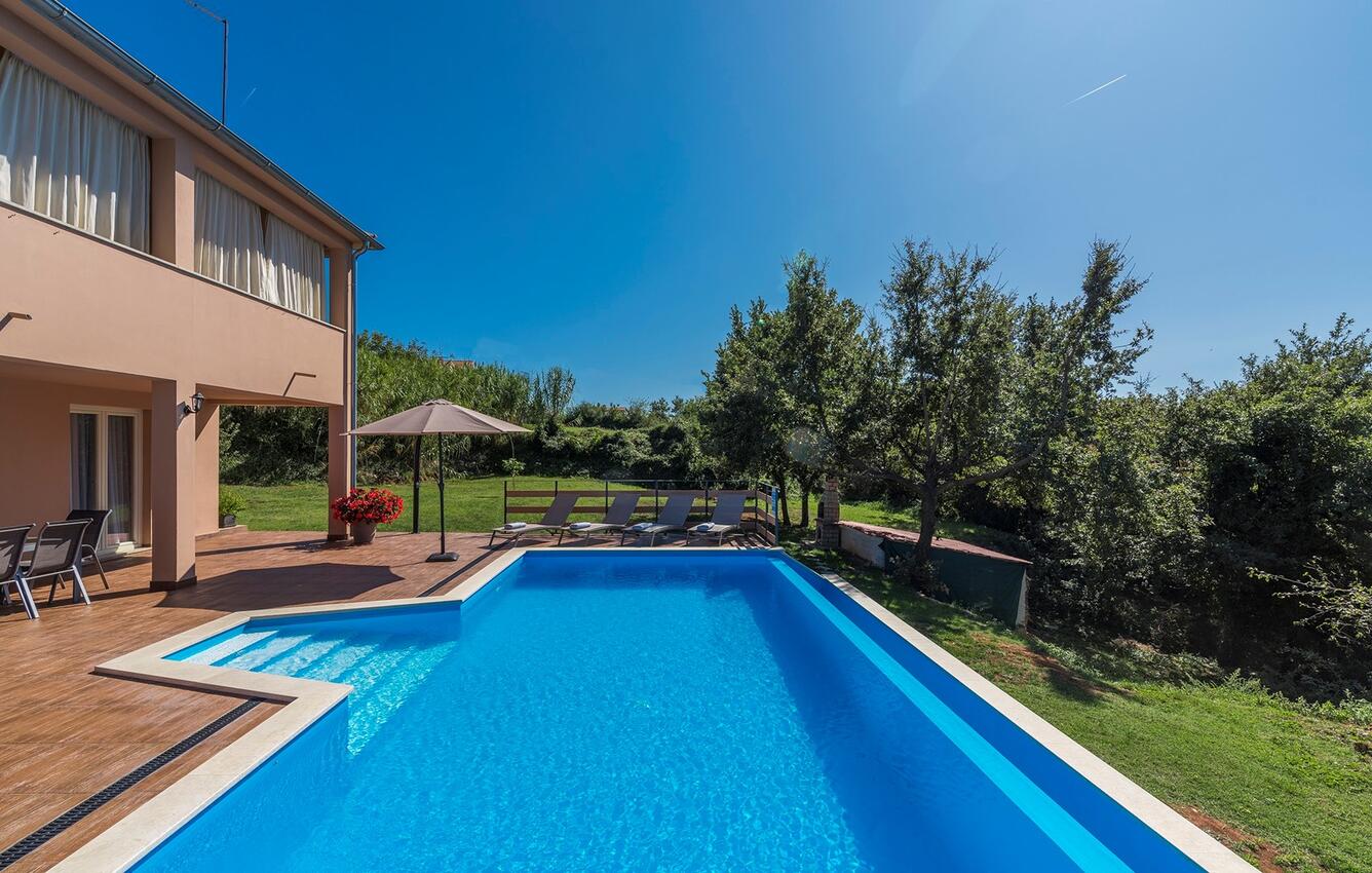 Lejligheder med pool Radetići, Sredisnja Istra - 26999