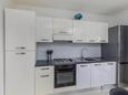 Brela, Kuchyňa v ubytovacej jednotke apartment, WiFi.
