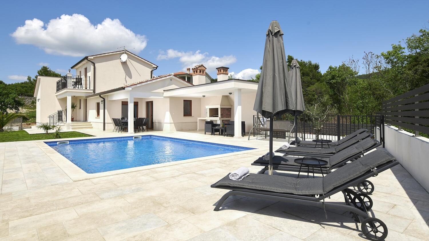 Feriehus med swimmingpool Viskovici, Rasa - 27399